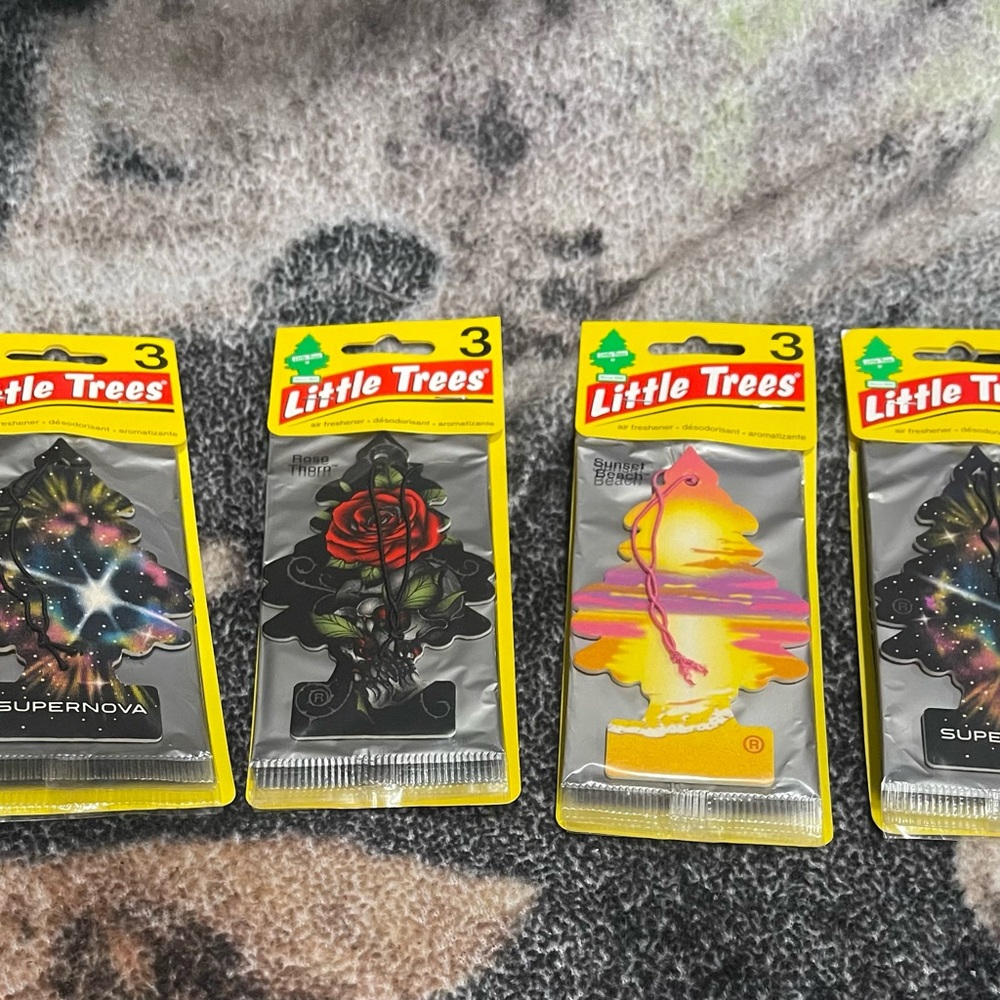 Choice of two 3 Packs of Little Trees Air Freshener 3 Pack